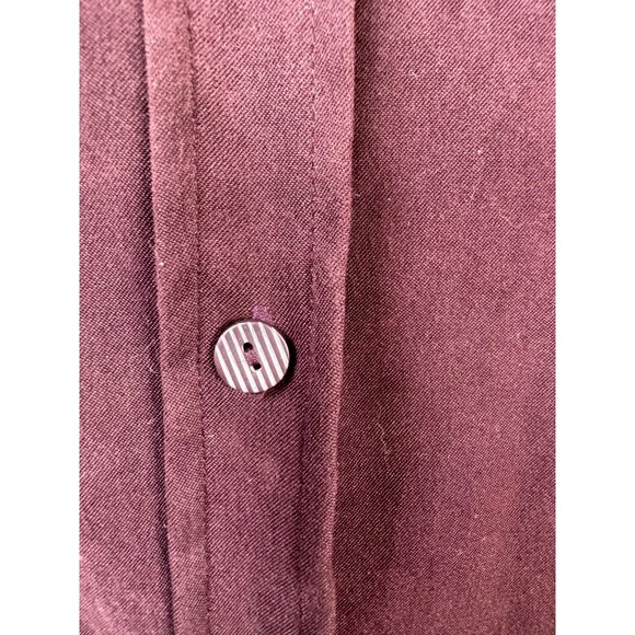 Allison Taylor Womens Stretch Button-Up Blouse - Small - 97% Polyester 3% Spande - Picture 13 of 15